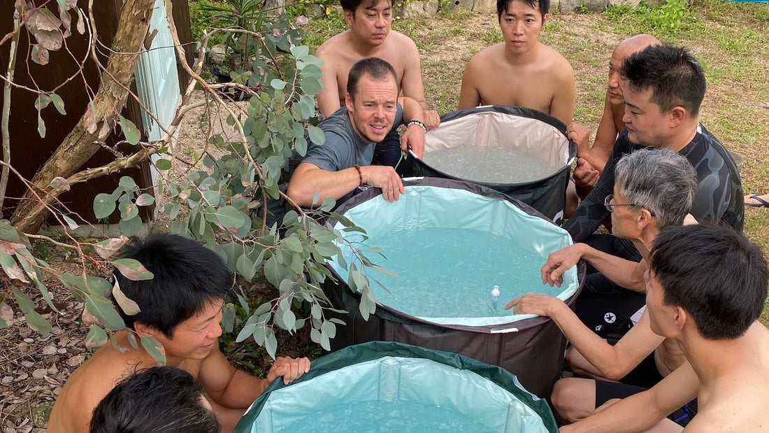 アイスバス ＆ 焚火